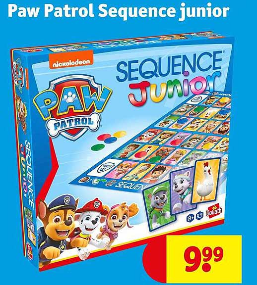 Paw Patrol Sequence junior