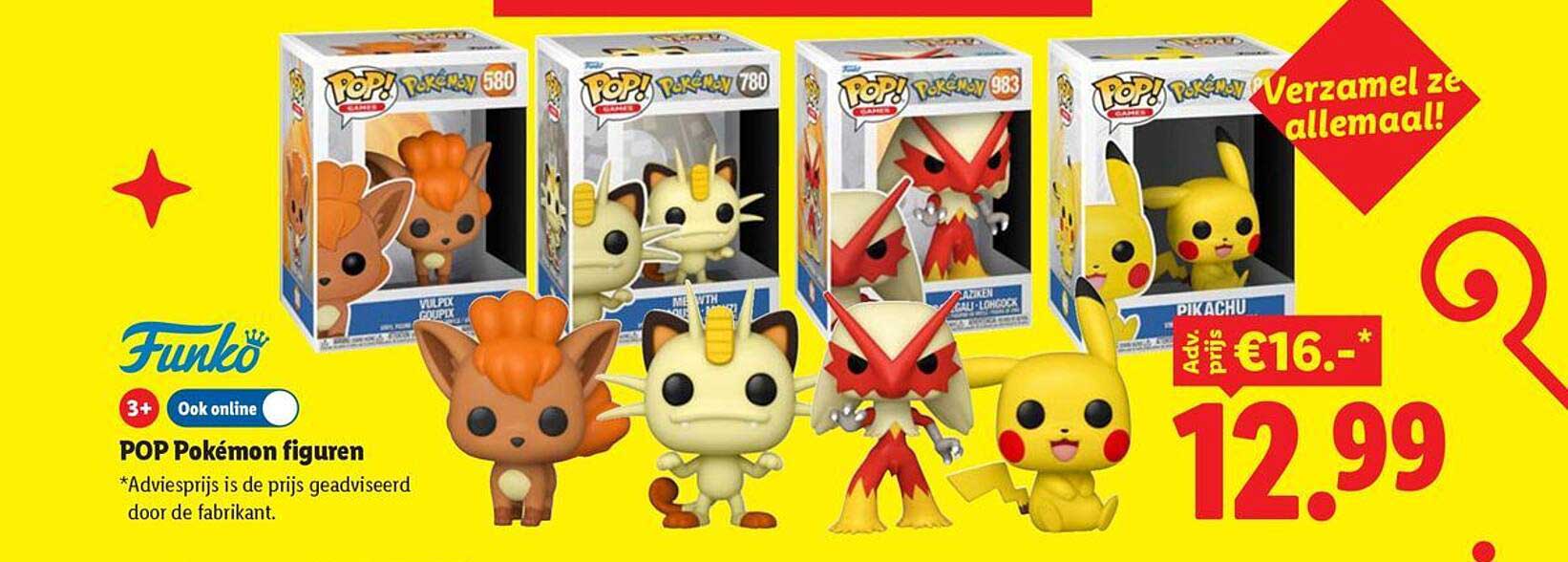 POP Pokémon figuren