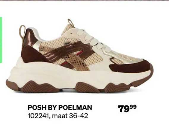 POSH BY POELMAN 102241, maat 36-42
