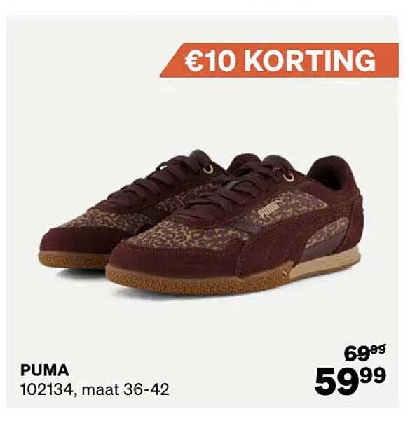 PUMA 102134, maat 36-42 €10 KORTING