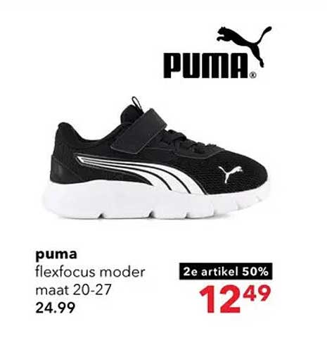 puma flexfocus moder maat 20-27 2e artikel 50%