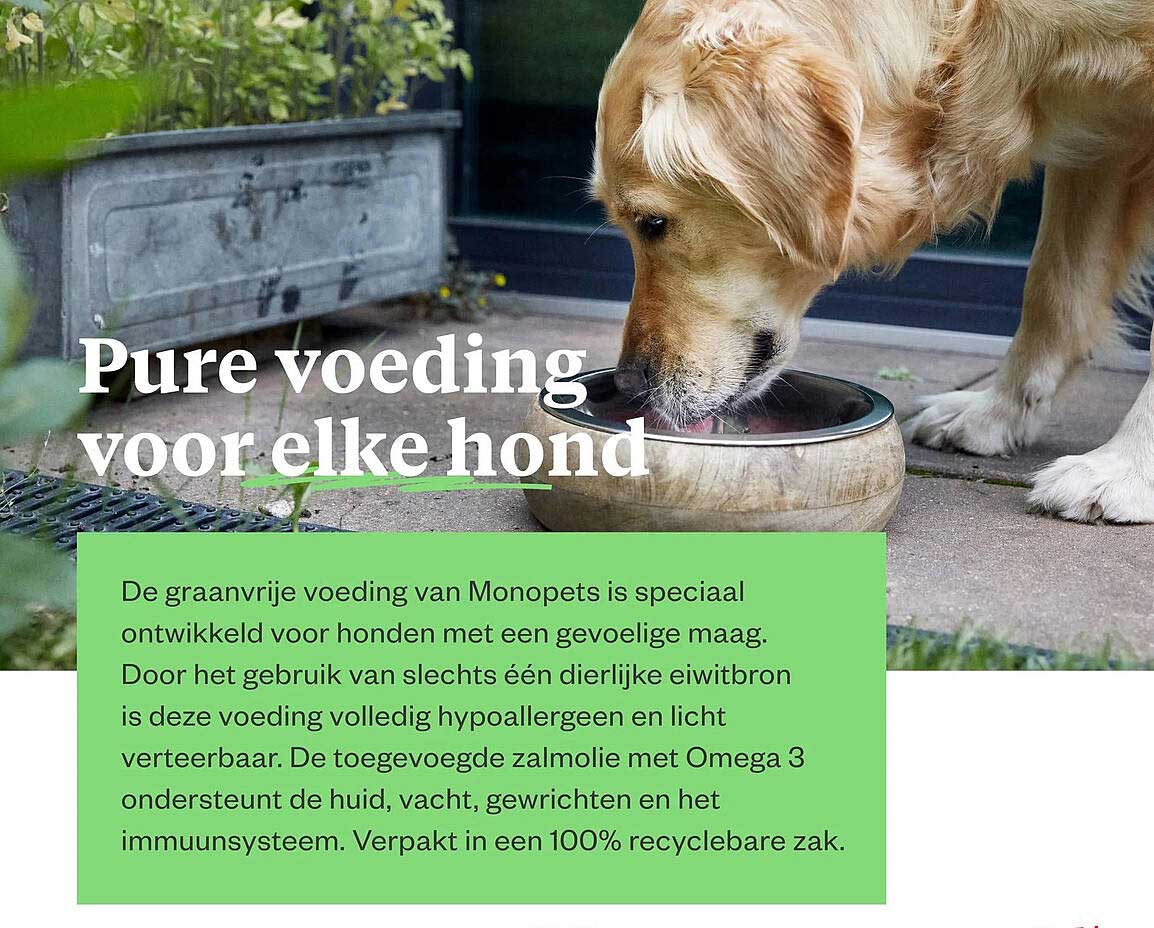 Pure voeding voor elke hond
