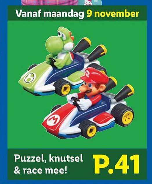 Puzzel, knutsel & race mee!