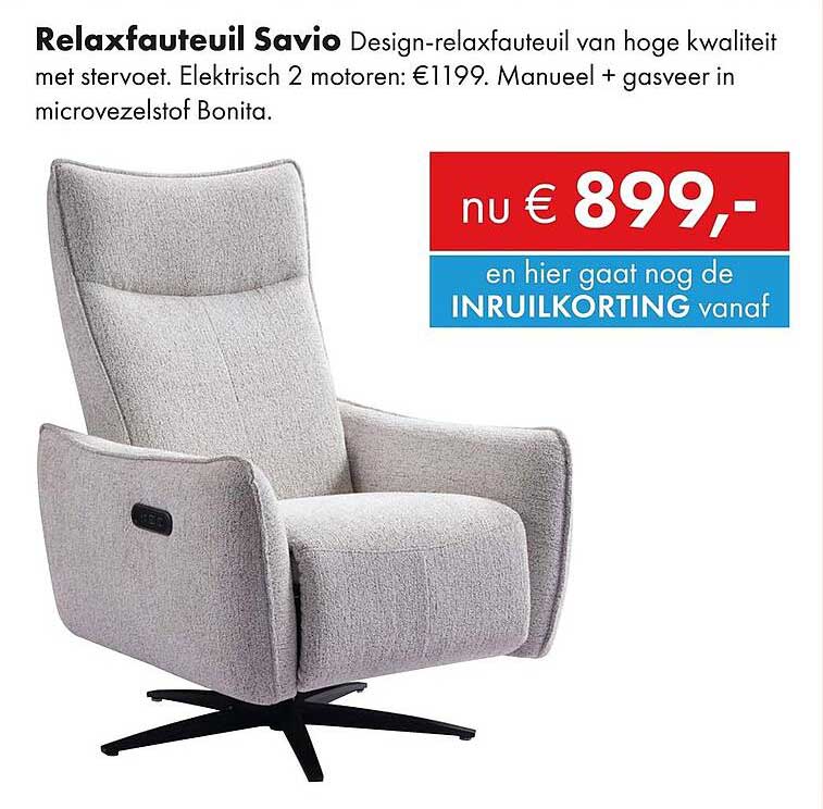 Relaxfauteuil Savio