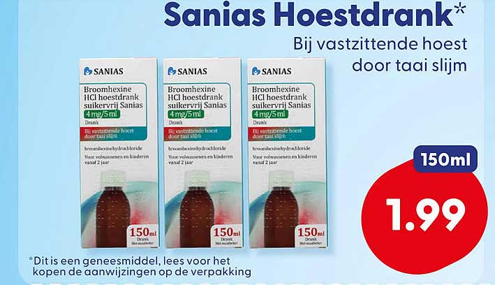 Sanias Hoestdrank