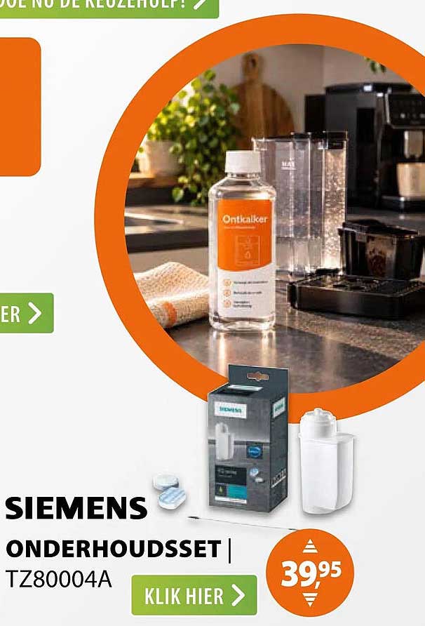 SIEMENS ONDERHOUDSSET | TZ80004A