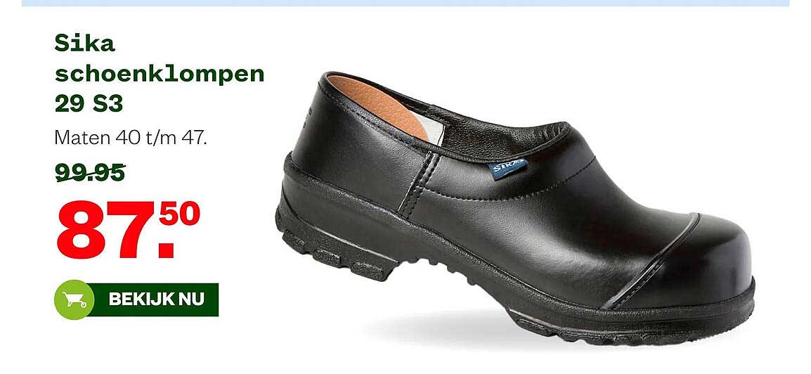 Sika schoenkklompen 29 S3