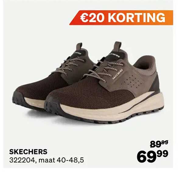 SKECHERS 322204, maat 40-48,5 €20 KORTING