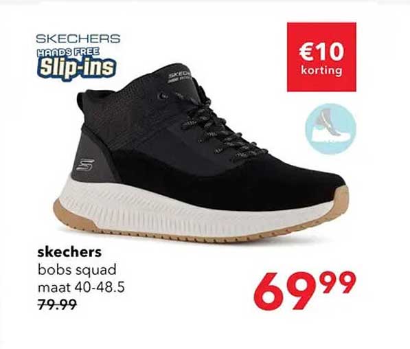 skechers bobs squad maat 40-48.5 €10 korting
