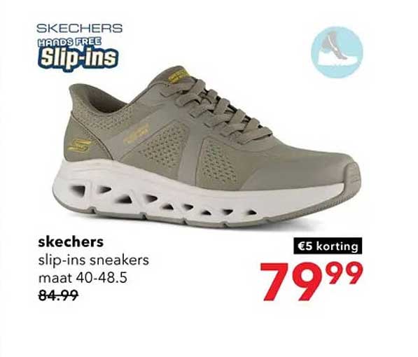 skechers slip-ins sneakers maat 40-48.5 €5 korting