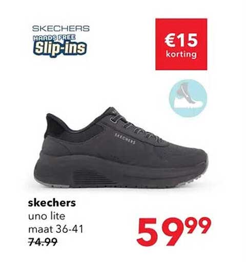 skechers uno lite maat 36-41