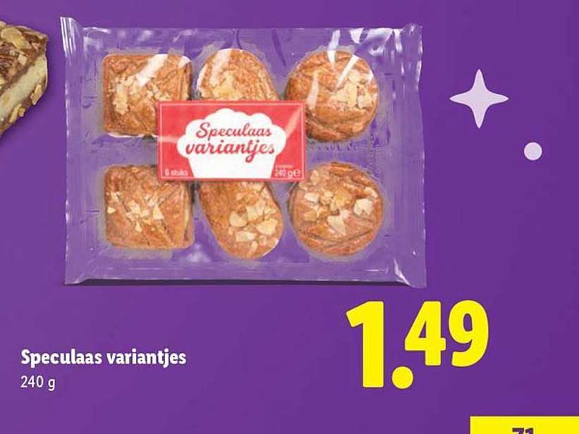 Speculaas variantjes