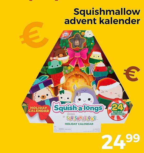 Squishmallow advent kalender