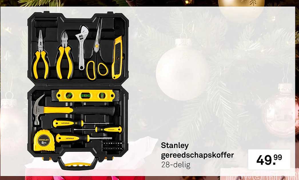 Stanley gereedschapskoffer 28-delig