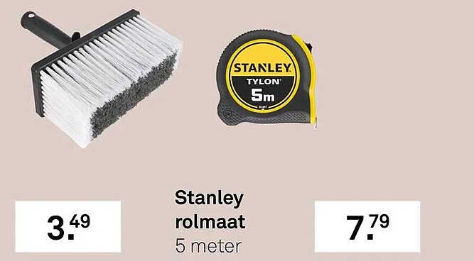Stanley rolmaat 5 meter