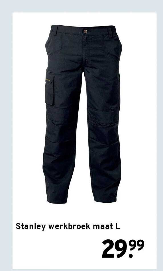 Stanley werkbroek maat L