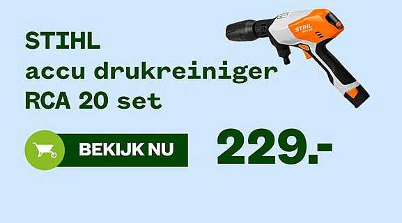 STIHL accu drukreiniger RCA 20 set