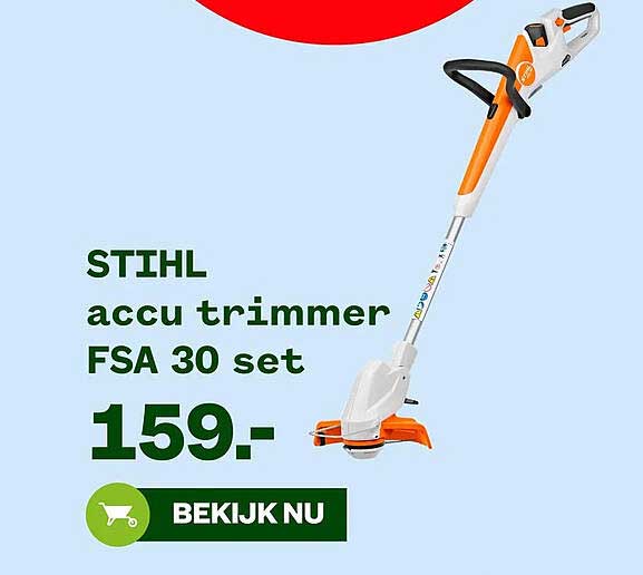 STIHL accu trimmer FSA 30 set