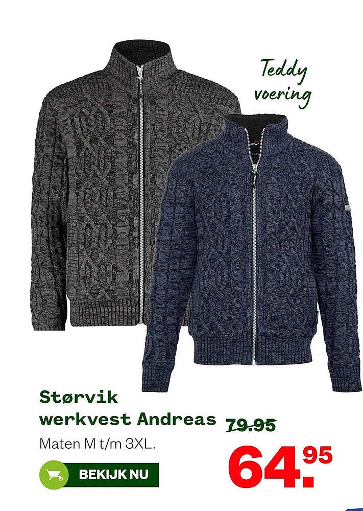 Størvik werkvest Andreas