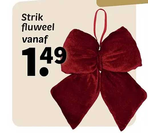Strik fluweel vanaf