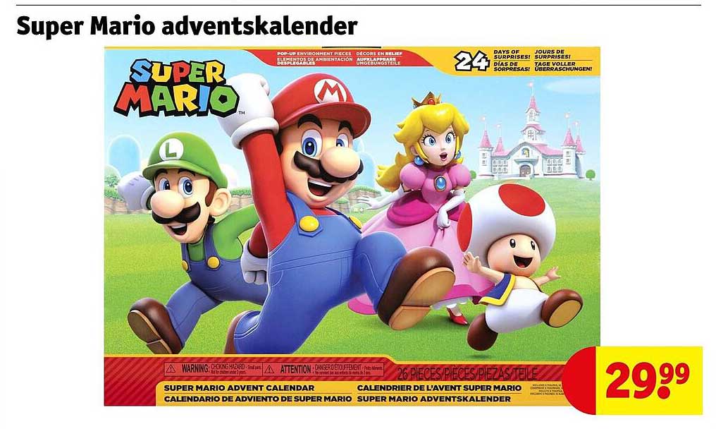 Super Mario adventskalender