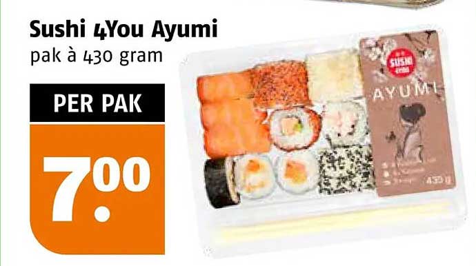Sushi 4You Ayumi pak à 430 gram