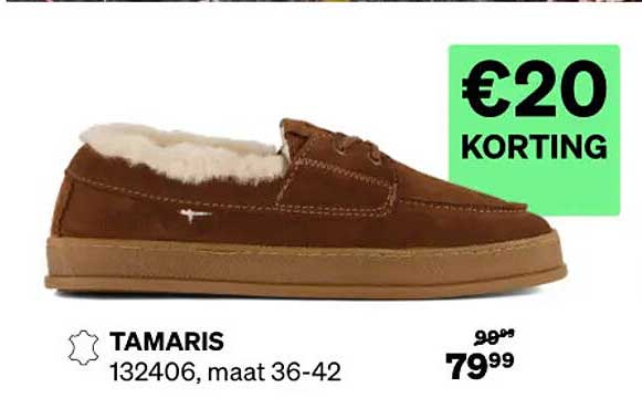 TAMARIS 132406, maat 36-42