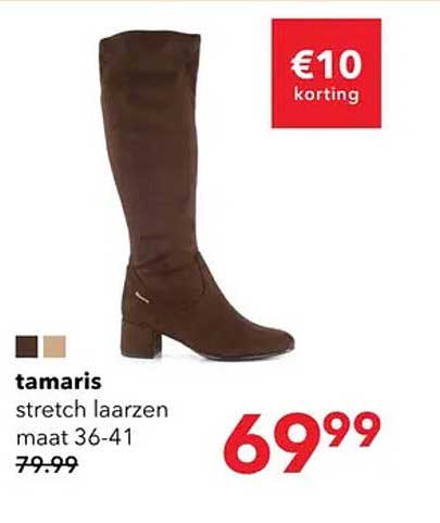 tamaris stretch laarzen maat 36-41