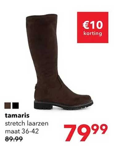 tamaris stretch laarzen maat 36-42