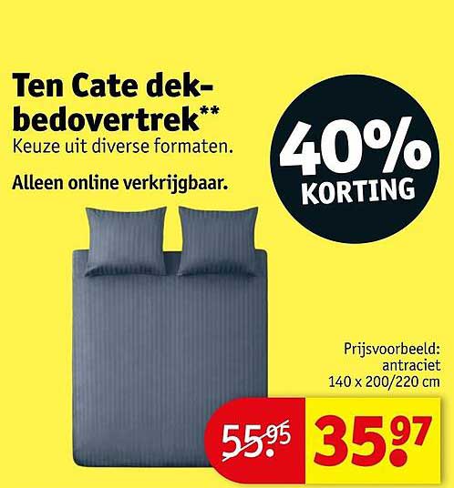 Ten Cate dek-bedovertrek**