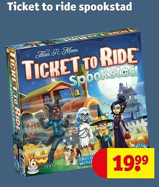 Ticket to ride spookstad