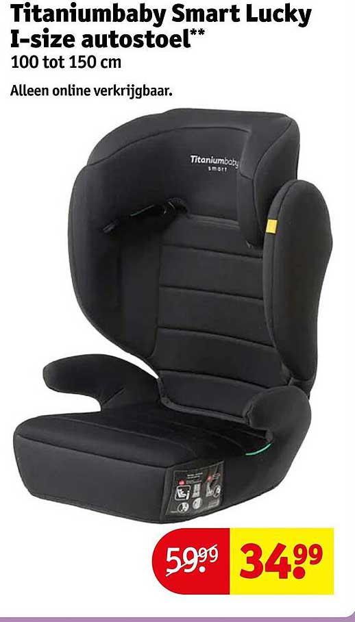 Titaniumbaby Smart Lucky I-size autostoel**