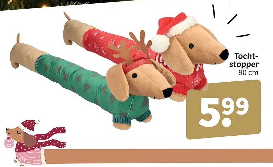 Tocht-stopper 90 cm