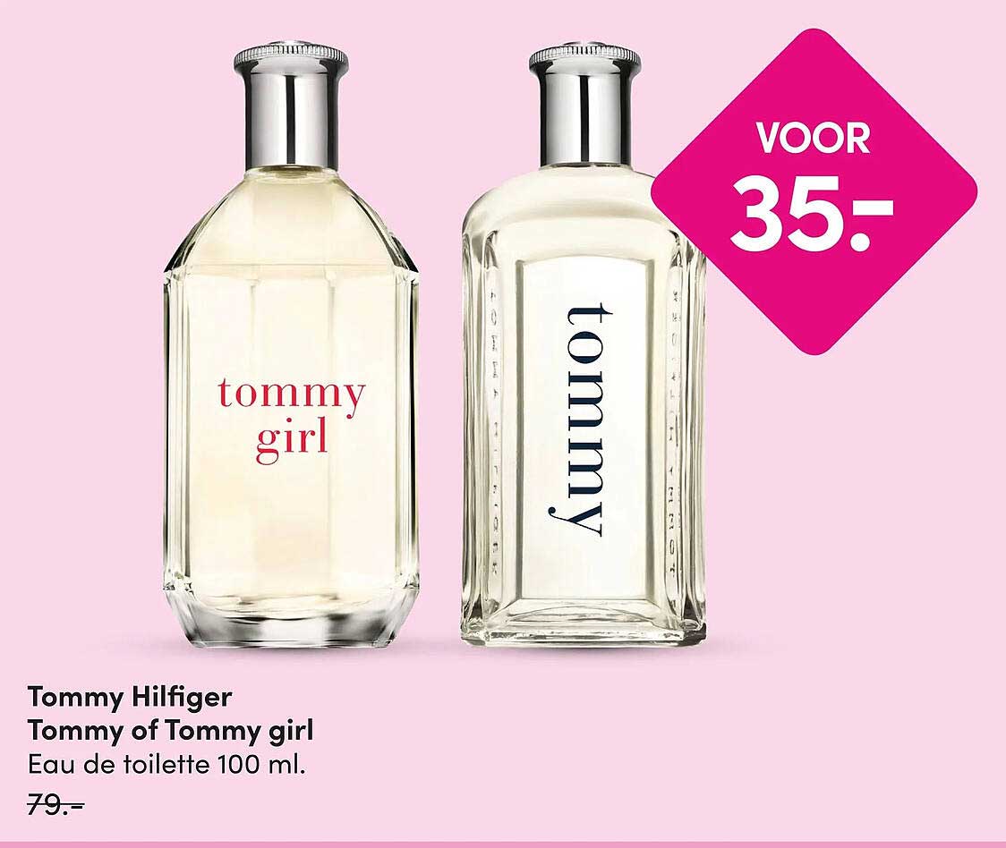 Tommy Hilfiger Tommy of Tommy girl Eau de toilette 100 ml.