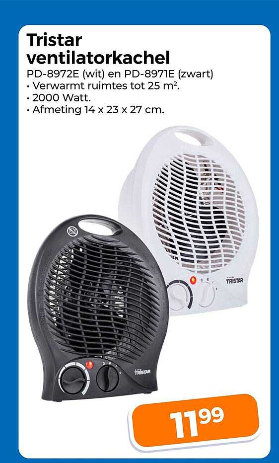 Tristar ventilatorkachel