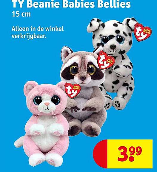 TY Beanie Babies Bellies 15 cm