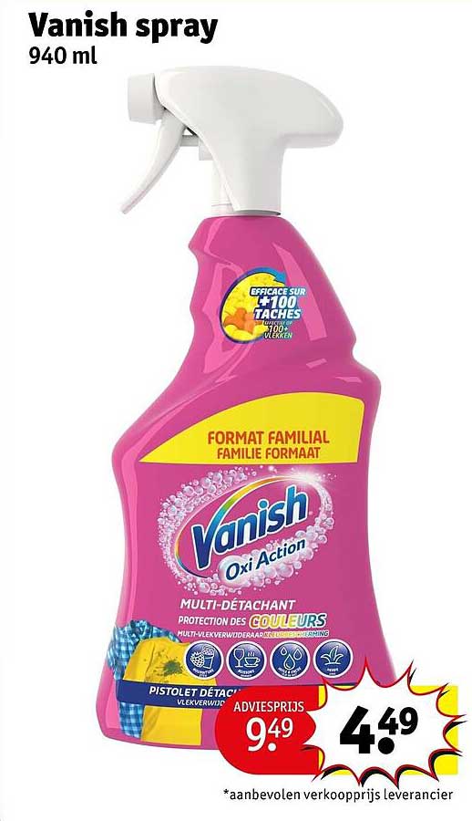 Vanish spray 940 ml
