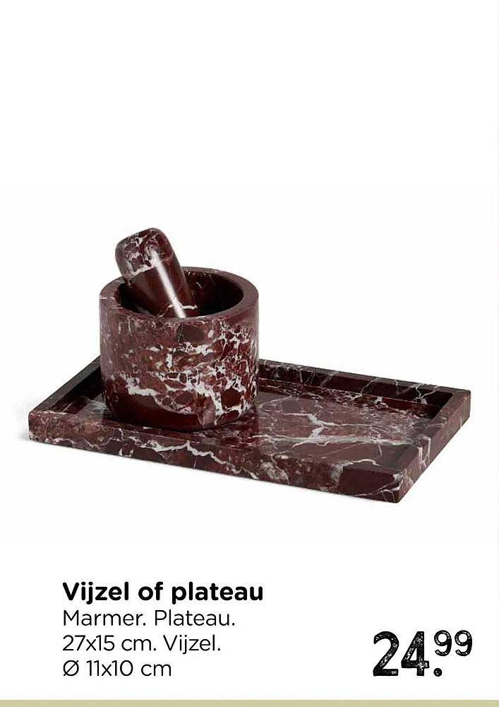 Vijzel of plateau