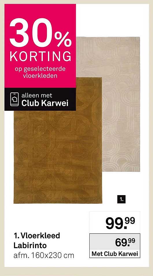 Vloerkleed Labirinto