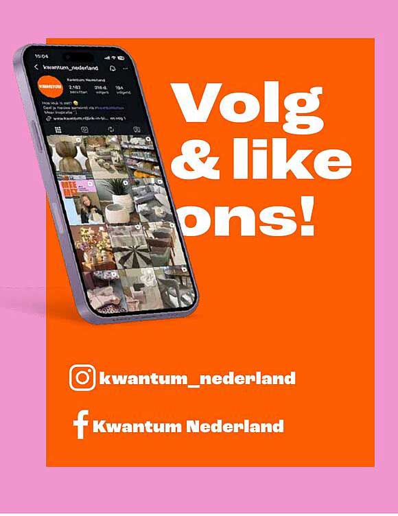 Volg & like ons!