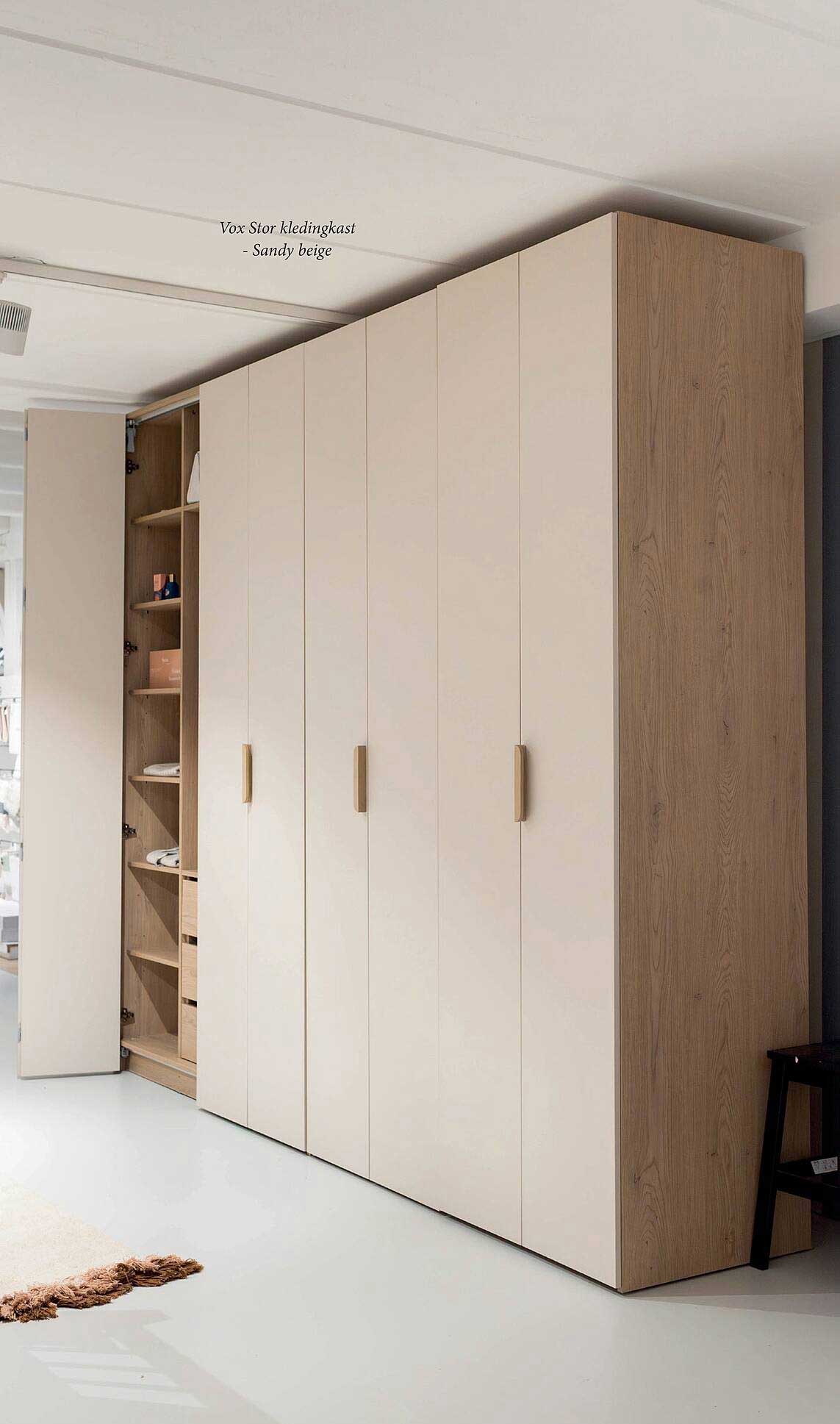 Vox Stor kledingkast - Sandy beige