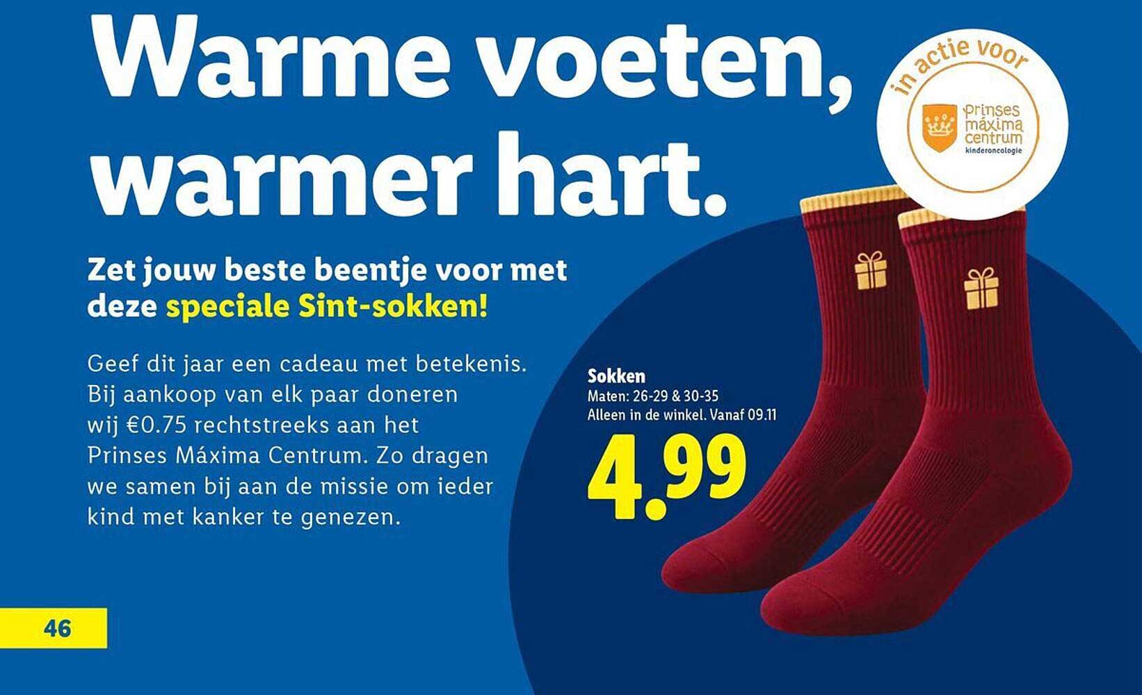 Warme voeten, warmer hart. Zet jouw beste beentje voor met deze speciale Sint-sokken!