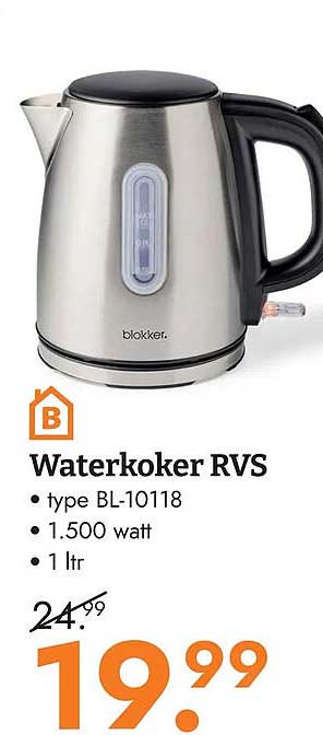 Waterkoker RVS