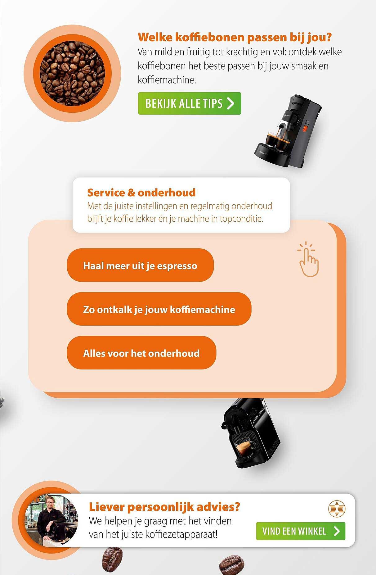 Welke koffiebonen passen bij jou?