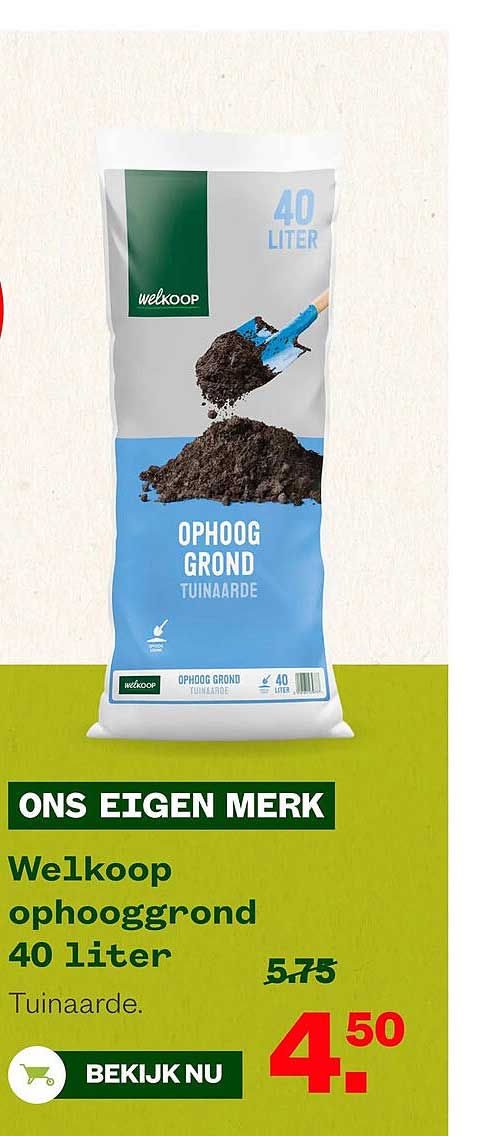 Welkoop ophooggrond 40 liter