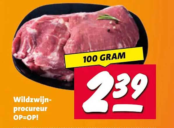 Wildzwijn-procureur OP=OP!