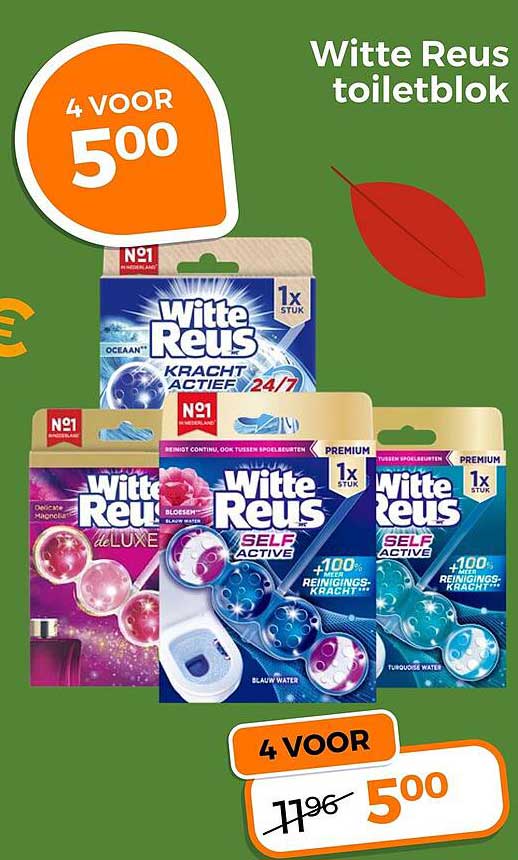 Witte Reus toiletblok