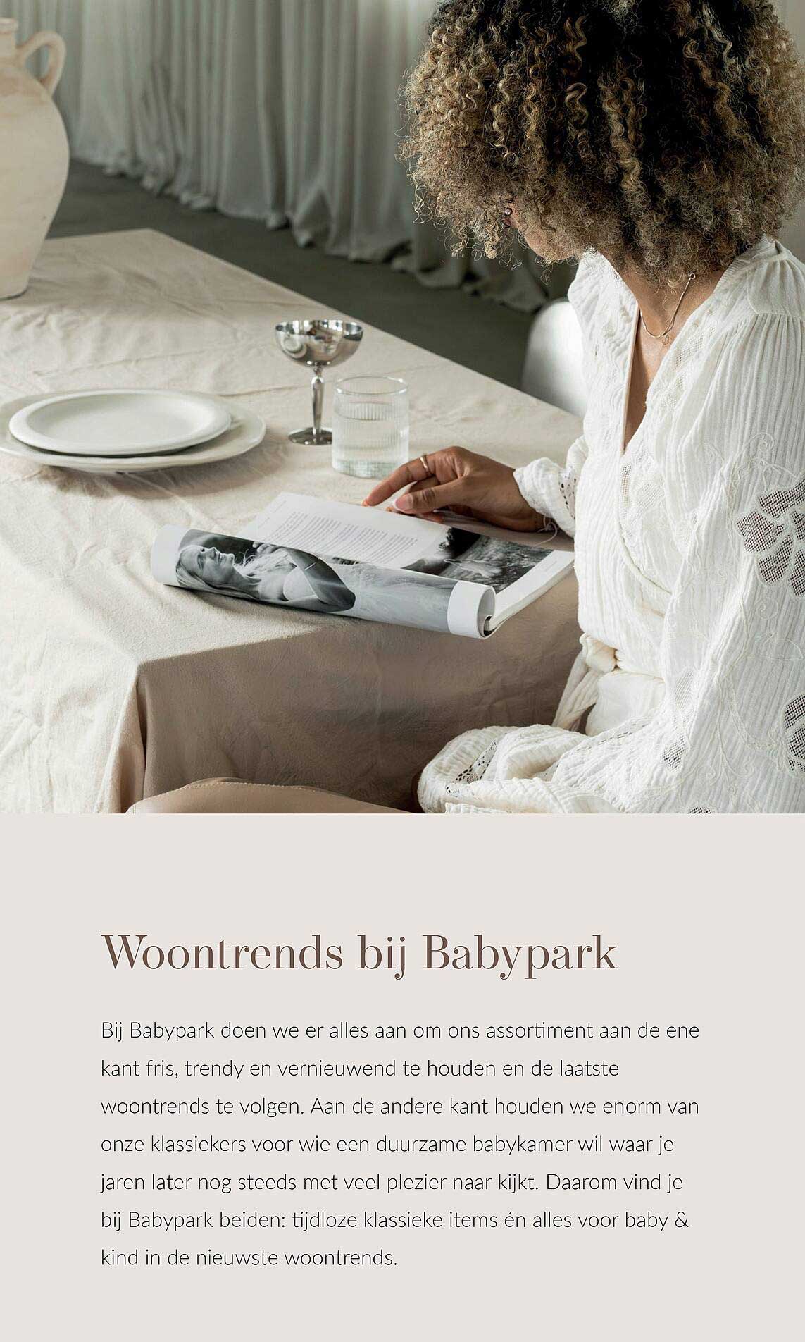 Woontrends bij Babypark