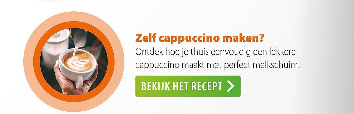 Zelf cappuccino maken?