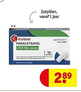 Zetpillen, vanaf 1 jaar